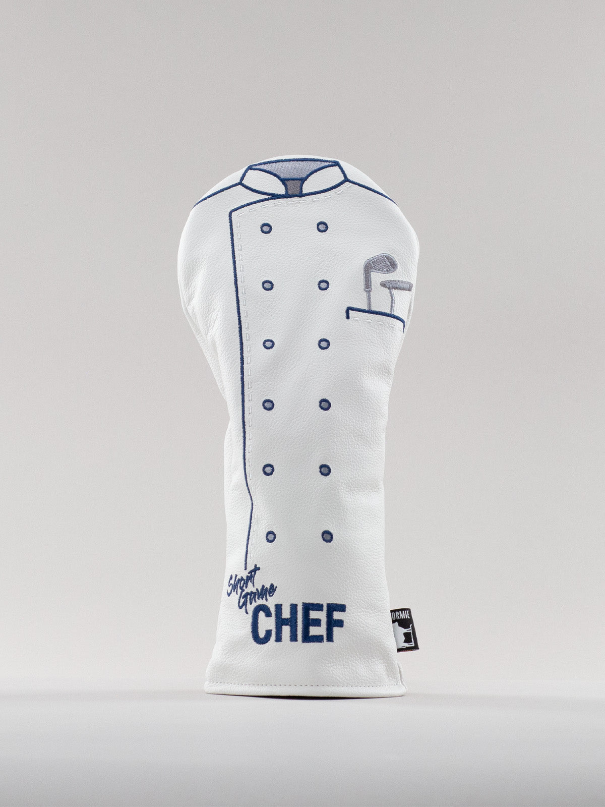 Dormie Chef's Whites for Short Game Chef Headcover
