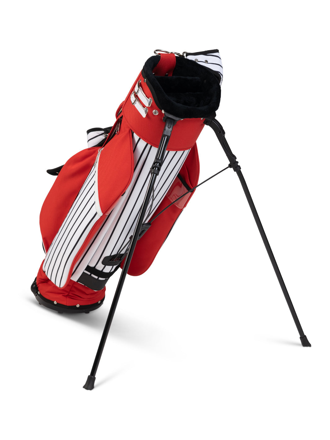 Jones Sports Co. Classic Stand Bag - Red Pinstripe