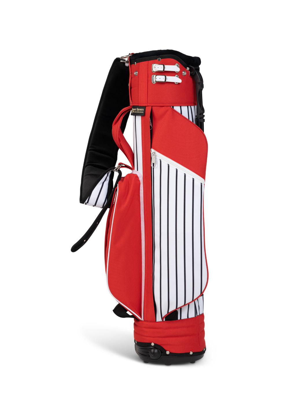 Jones Sports Co. Classic Stand Bag - Red Pinstripe