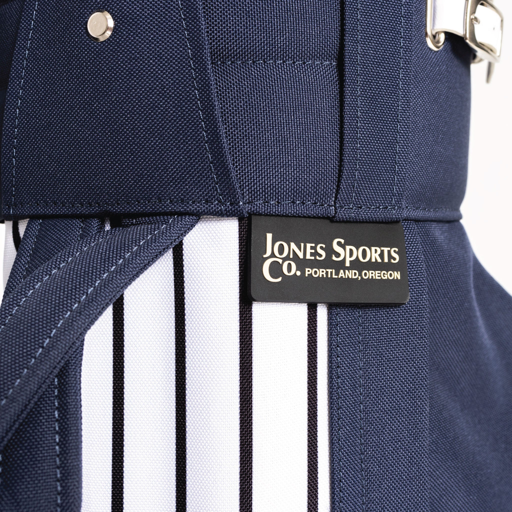 Jones Sports Co. Classic Stand Bag - Navy Pinstripe