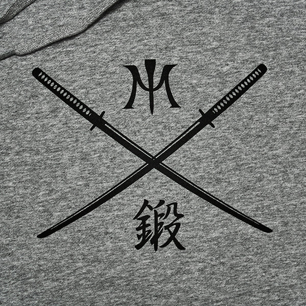 Miura Samurai Hoodie Grey