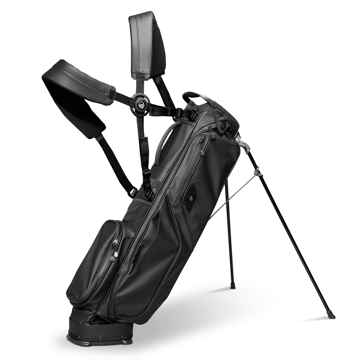 NEW TaylorMade Golf Vessel Lite Lux Stand Bag 4-way Top - Gray