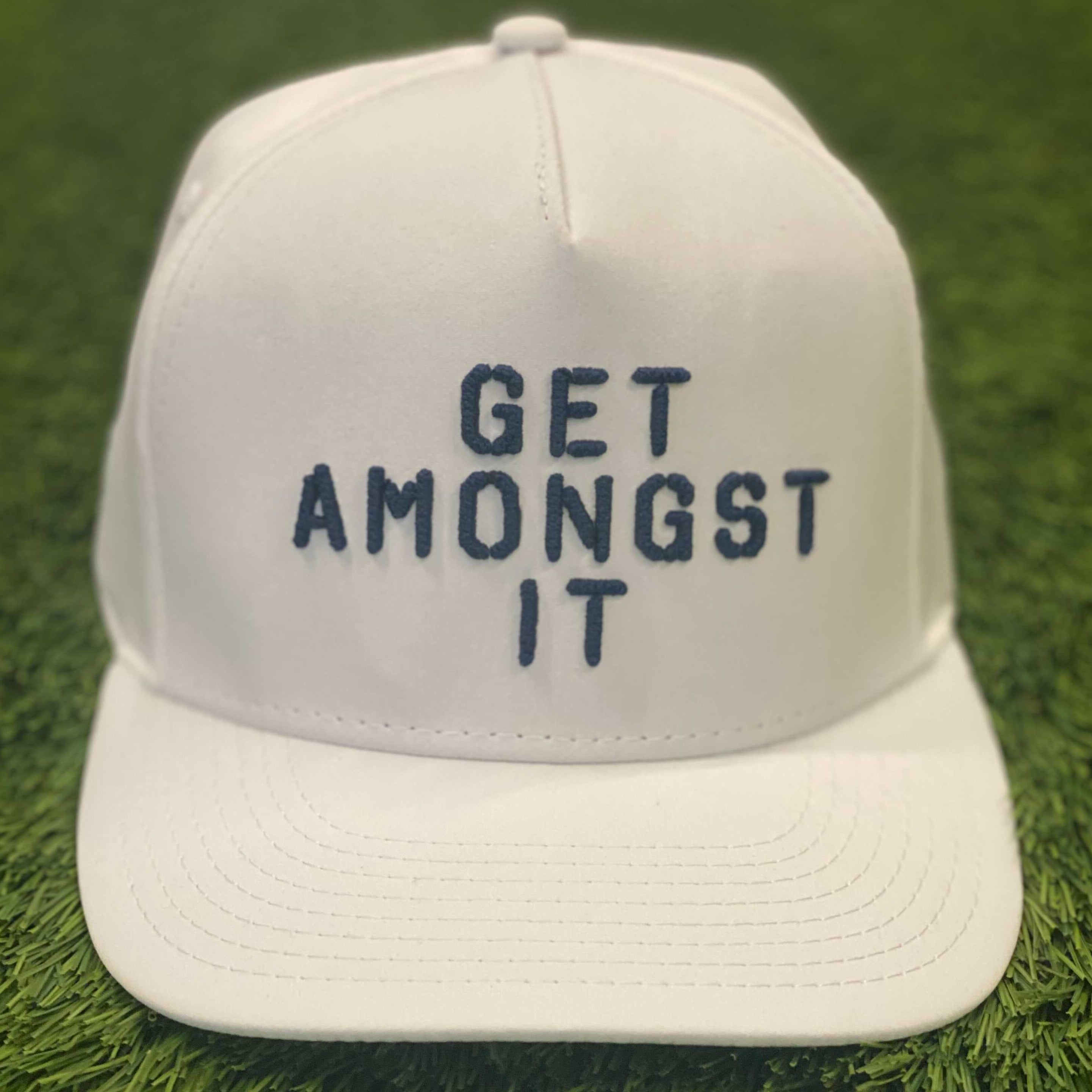 'Get Amongst It' Statement Hat -