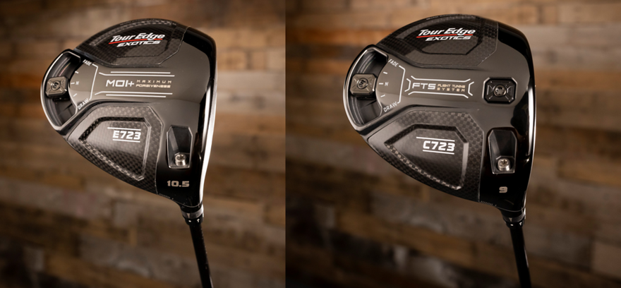 Tour Edge Exotics C723 vs. E723 Drivers