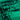 Skull Note Utility Towel (Green)