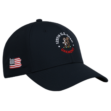 125TH U.S. Open Navy AeroSphere Tech Fabric Cap