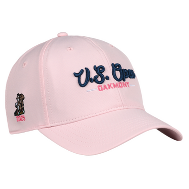 125TH U.S. Open Soft Pink Ladies Hidden Ponytail Cap