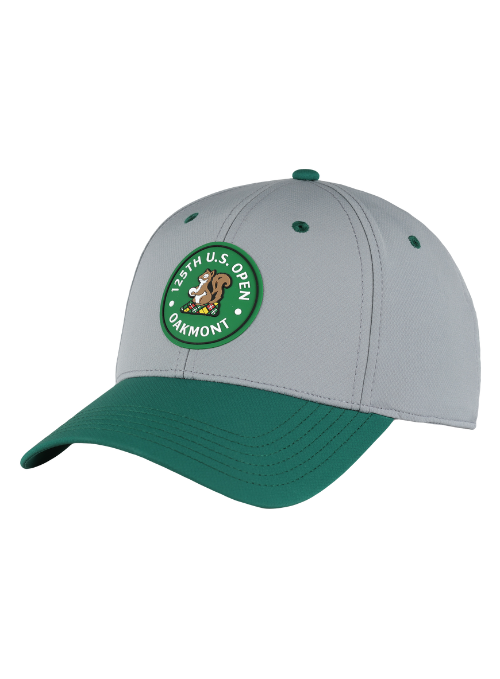 Performance Tech Cap 125TH U.S. Open Performance Tech Grey & Green Cap – Fairway Jockey