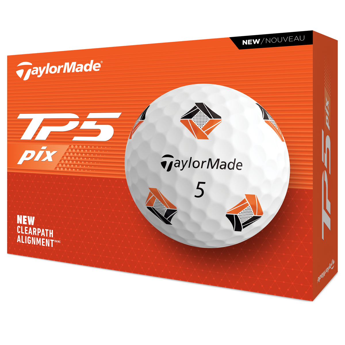 TaylorMade 2024 TP5 Pix Golf Balls