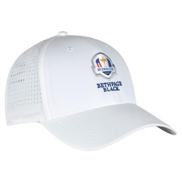 2025 Ryder Cup White Perferated Side Panel Cap
