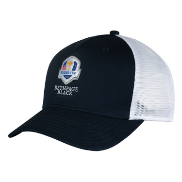 2025 Ryder Cup Navy & White Mesh Back Cap