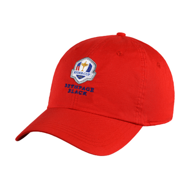 2025 Ryder Cup Red Lightweight Cotton Cap