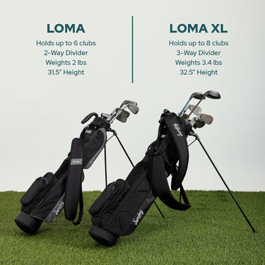 Sunday Golf Loma XL | Matte Black Carry Bag