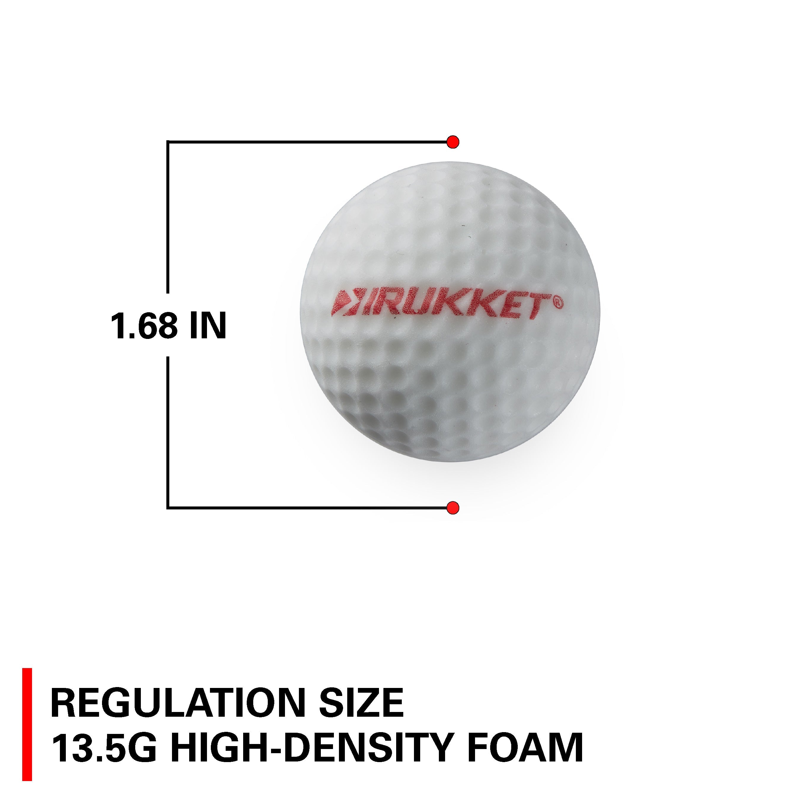 Rukket Sports Tru-Spin™ Foam Practice Golf Balls