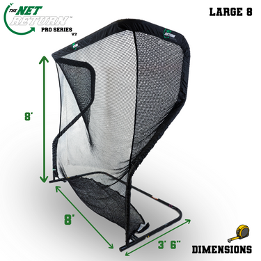 The Net Return Large 8 Pro Series - 8'w x 8'h