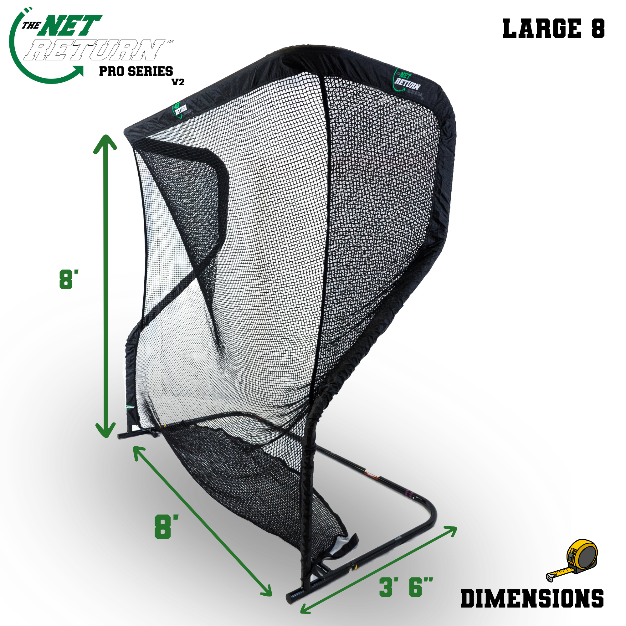 The Net Return Large 8' Pro Package