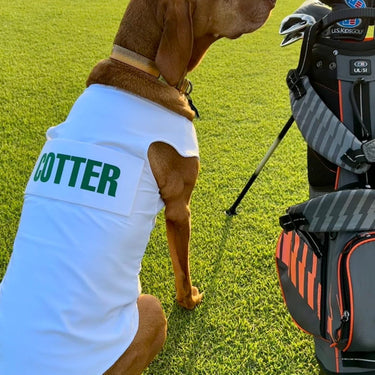 Caddie Uniform Dog Caddie Bib