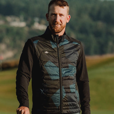 RADMOR Anderson - Hybrid Performance Jacket - Blue Graphite Camo