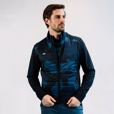 RADMOR Anderson - Hybrid Performance Jacket - Blue Graphite Camo