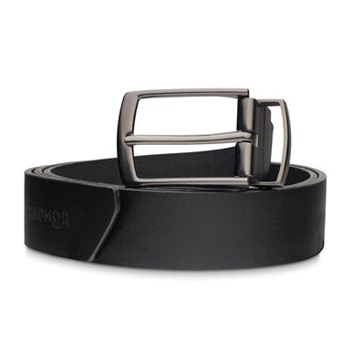 RADMOR Harrison Reversible Belt - Black/Black Texture