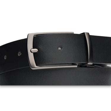 RADMOR Harrison Reversible Belt - Black/Black Texture