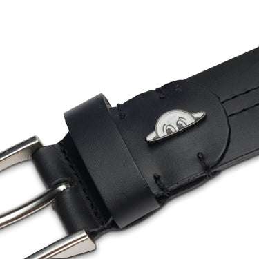 RADMOR Blaine B-Rad Leather Belt - Black