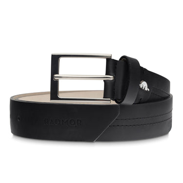 RADMOR Blaine B-Rad Leather Belt - Black