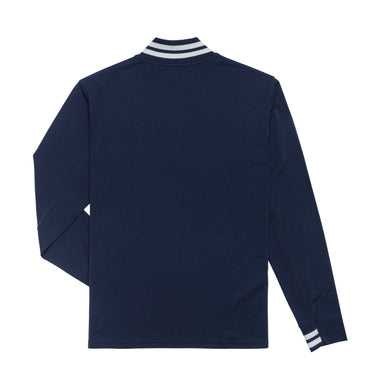 RADMOR Chappie Recycled 1/4 Zip - Navy / Snow White