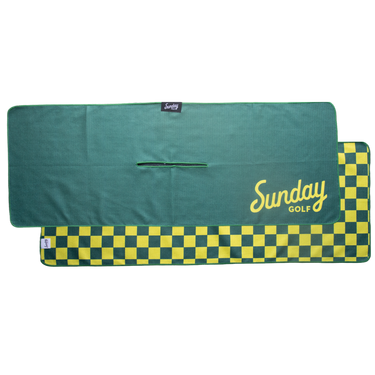 Sunday Golf Tailgate Golf Towel | Grellow