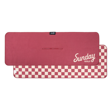 Sunday Golf Tailgate Golf Towel | Seminole Red