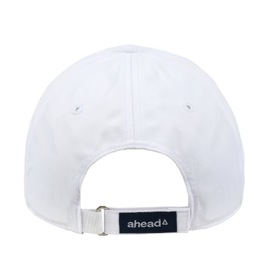 Americana White Performance Polyester Ballmarker Cap