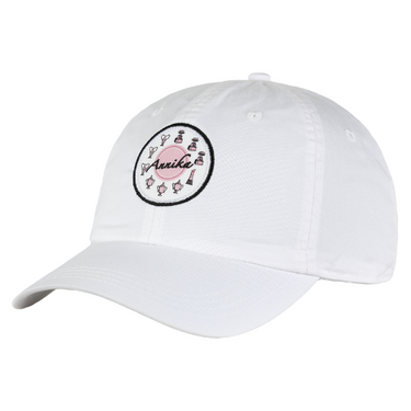 Annika Major Trophies White Lightweight Cotton Cap