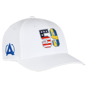 Annika "59" Sweden/USA White Aerosphere Tech Fabric Cap