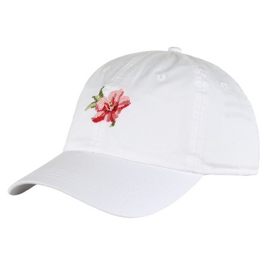 Azalea White Lightweight Cotton Hat