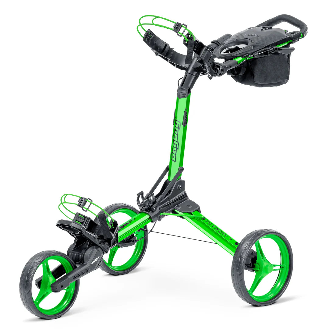 Bag Boy Nitron Auto-Open Push Cart – Fairway Jockey