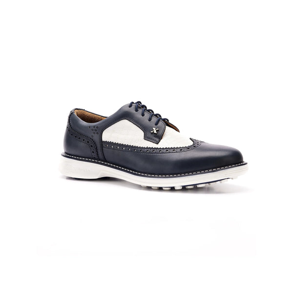 Legacy Freedom Spikeless Golf Shoes Navy Blue – Fairway Jockey
