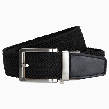 Nexbelt Braided Black Golf Belt 1.38" [35mm]