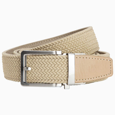 Nexbelt Braided Tan Golf Belt 1.38" [35mm]