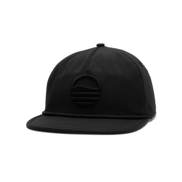 Sunday Golf Sundaze Crushable Rope Hat | Black - Black