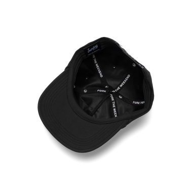 Sunday Golf Sundaze Crushable Rope Hat | Black - Black
