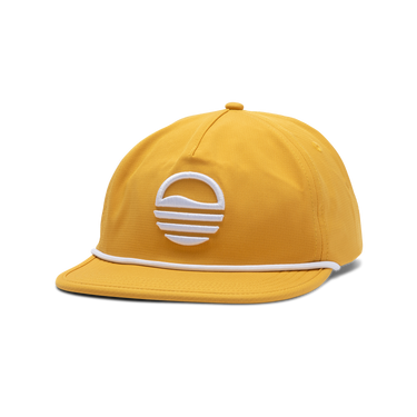 Sunday Golf Sundaze Crushable Rope Hat | Mustard