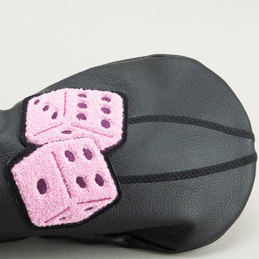 Lucky Pink Dice Driver Black