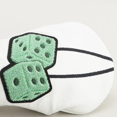 Lucky Green Dice Driver White
