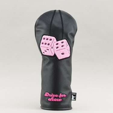 Lucky Pink Dice Driver Black