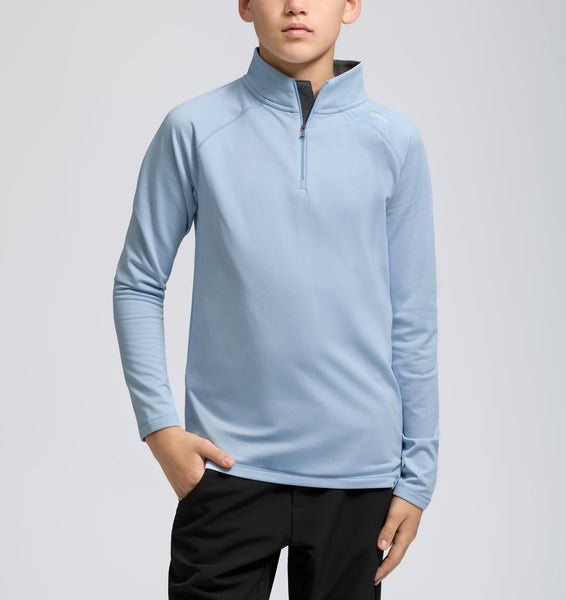 Youth Interlock Quarter Zip – Fairway Jockey