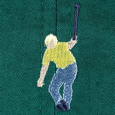 Jack Nicklaus Georgia Green Crouching Jack Hat