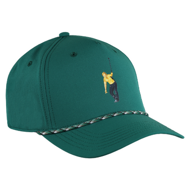 Jack Nicklaus Green Crouching Jack Aerosphere Tech Fabric Rope Hat