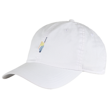 Jack Nicklaus White Crouching Jack Hat