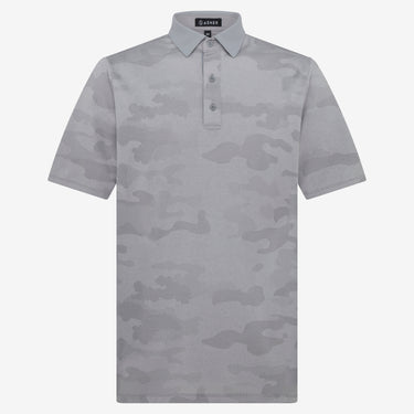 ASHER Jacquard Camo Polo