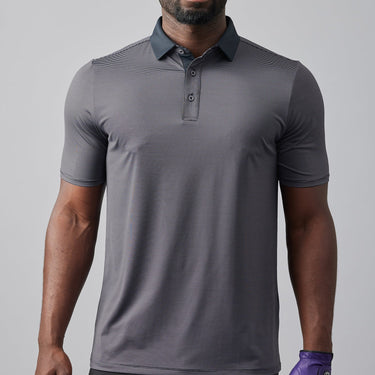 ASHER Jib Stripe Polo